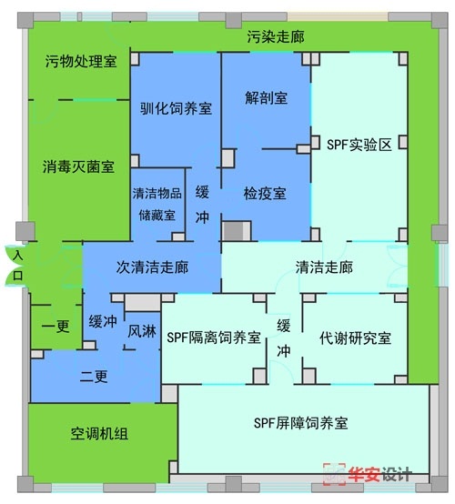 廣東SPF級動物實驗室設計規劃